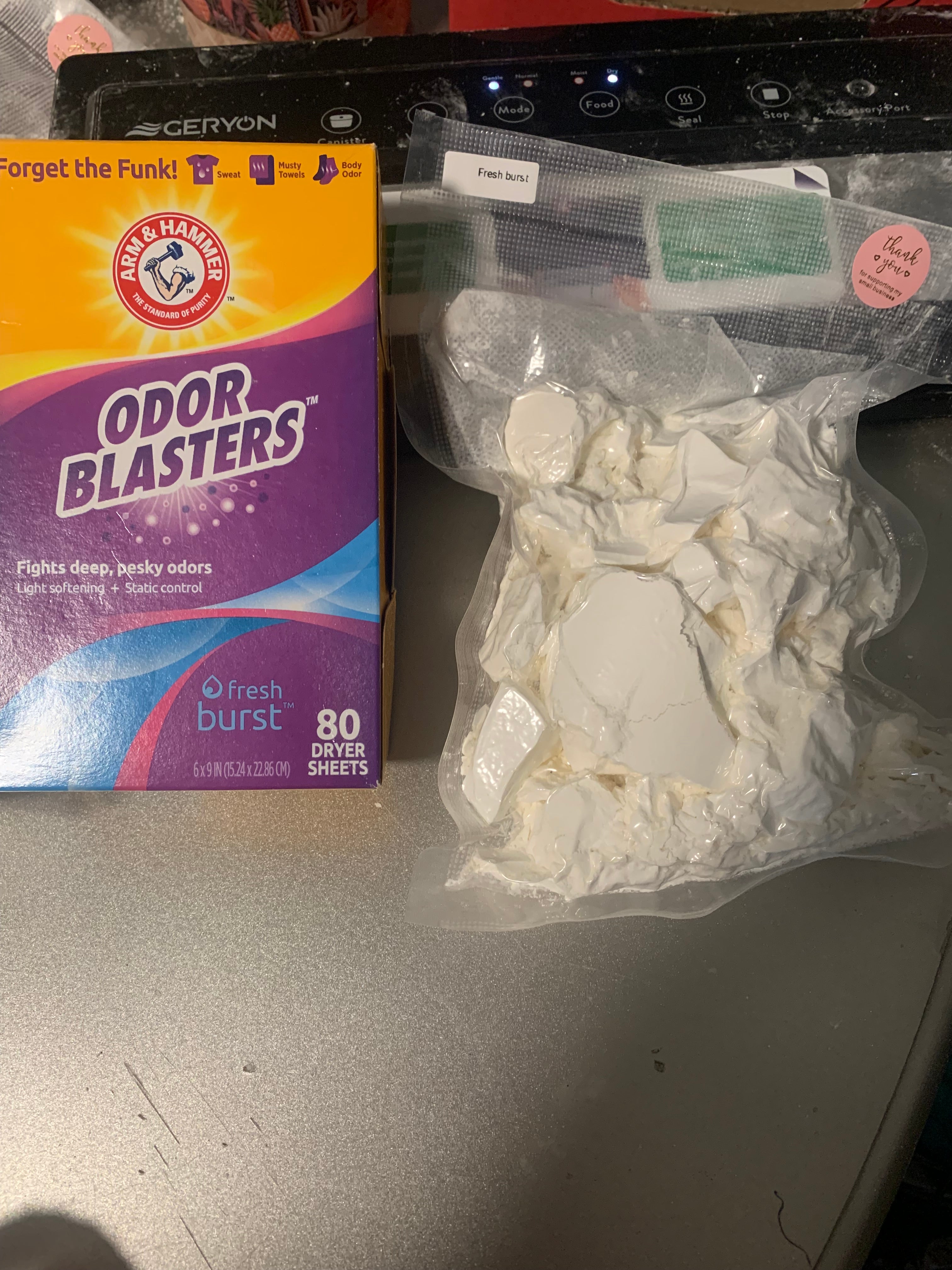 Fresh burst everything bag